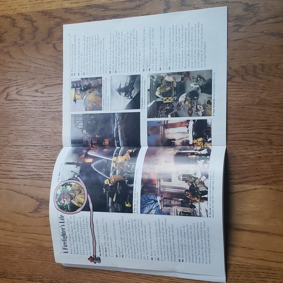 Vintage Y2K Kids Discover Magazine Firefighters Volume 13 Issue 6 June 2003 - Picture 3 of 11